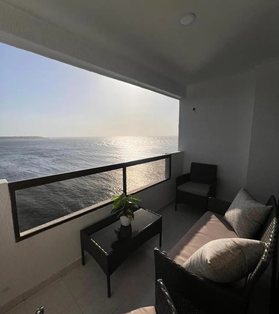 Apartamento Vista A El Mar En Cartagena, Laguito 아파트 콜롬비아