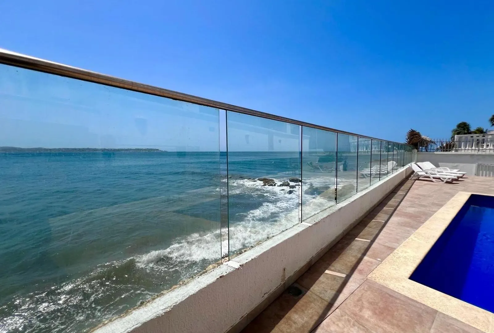 Apartamento Vista A El Mar En Cartagena, Laguito 아파트 0*, Cartagena 콜롬비아